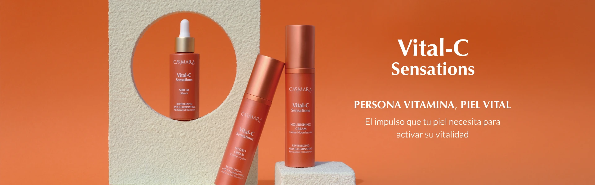 Colección Casmara Vital-C Sensations